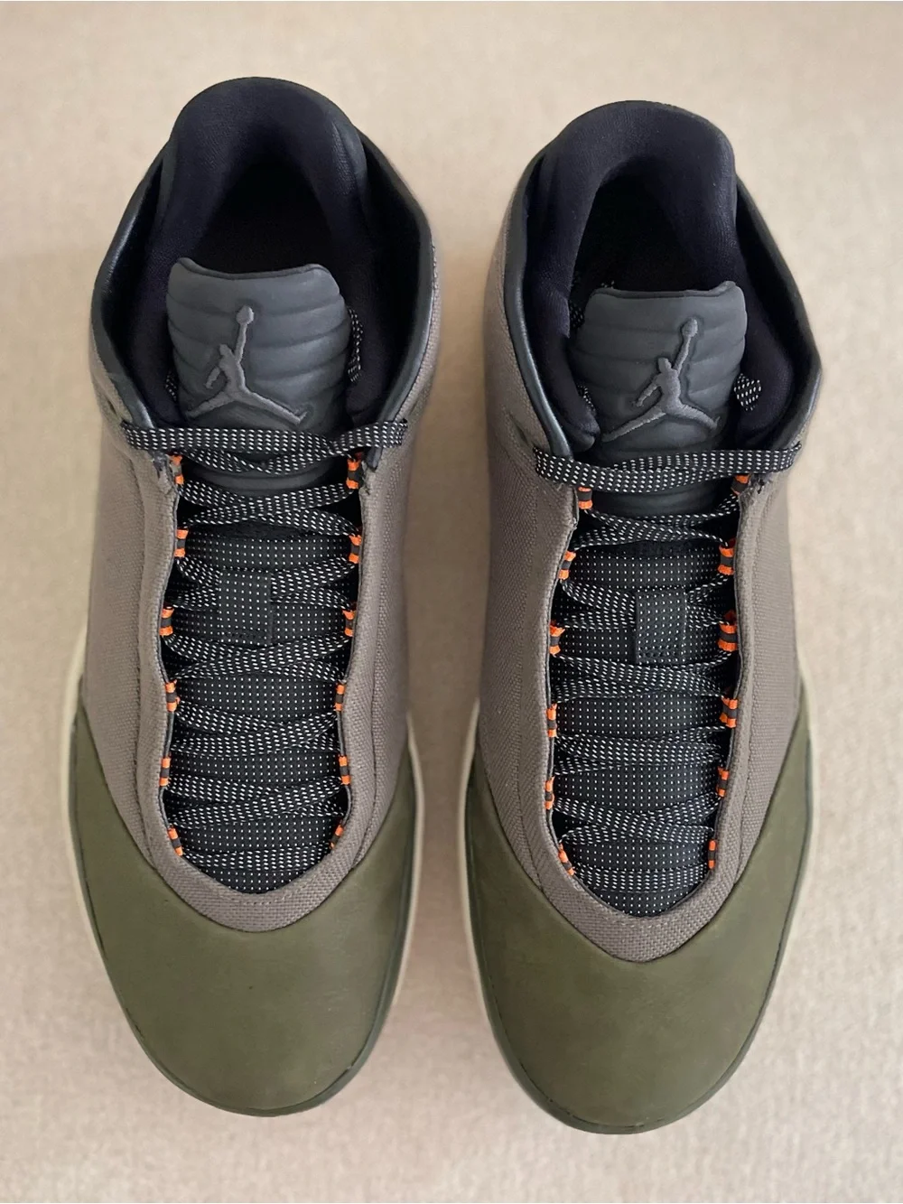 Size 13 - Nike Air Jordan 40 Heritage Medium Olive HQ2077-200 Men’s BRAND NEW